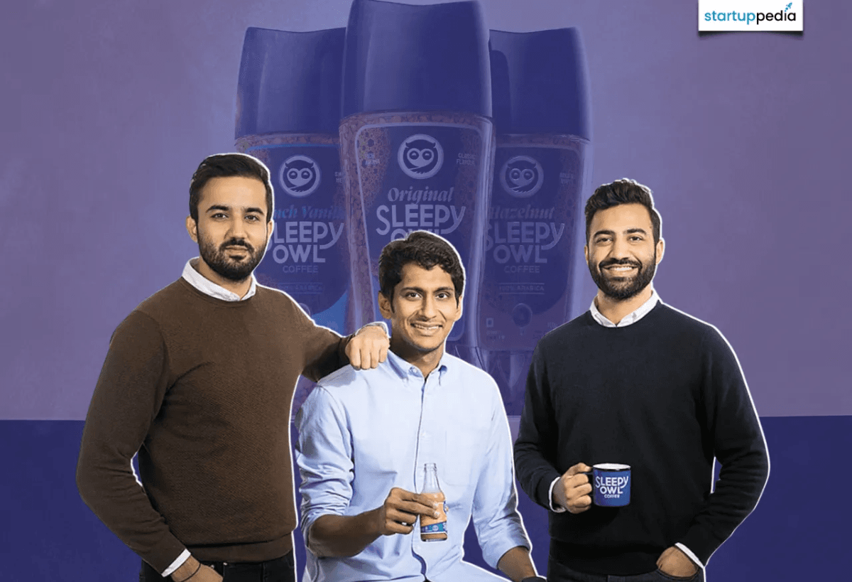 Meet The Three Friends Who Started Sleepy Owl Coffee in Their Delhi Apartment & Turned it Into a ₹134 Cr Beverage Brand